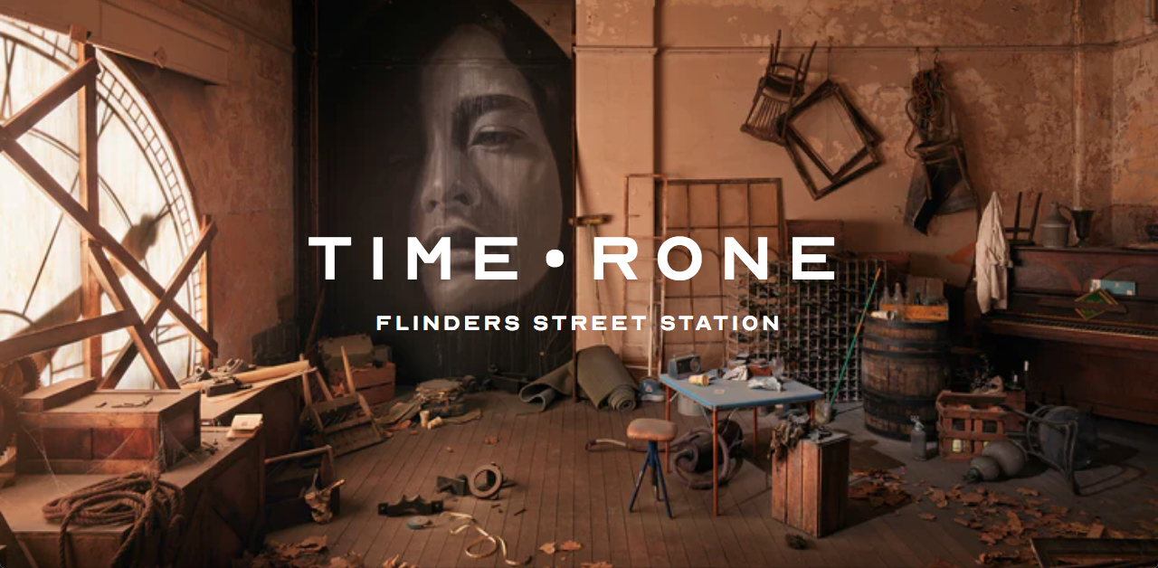 Rone - Time - Flinders Street Station