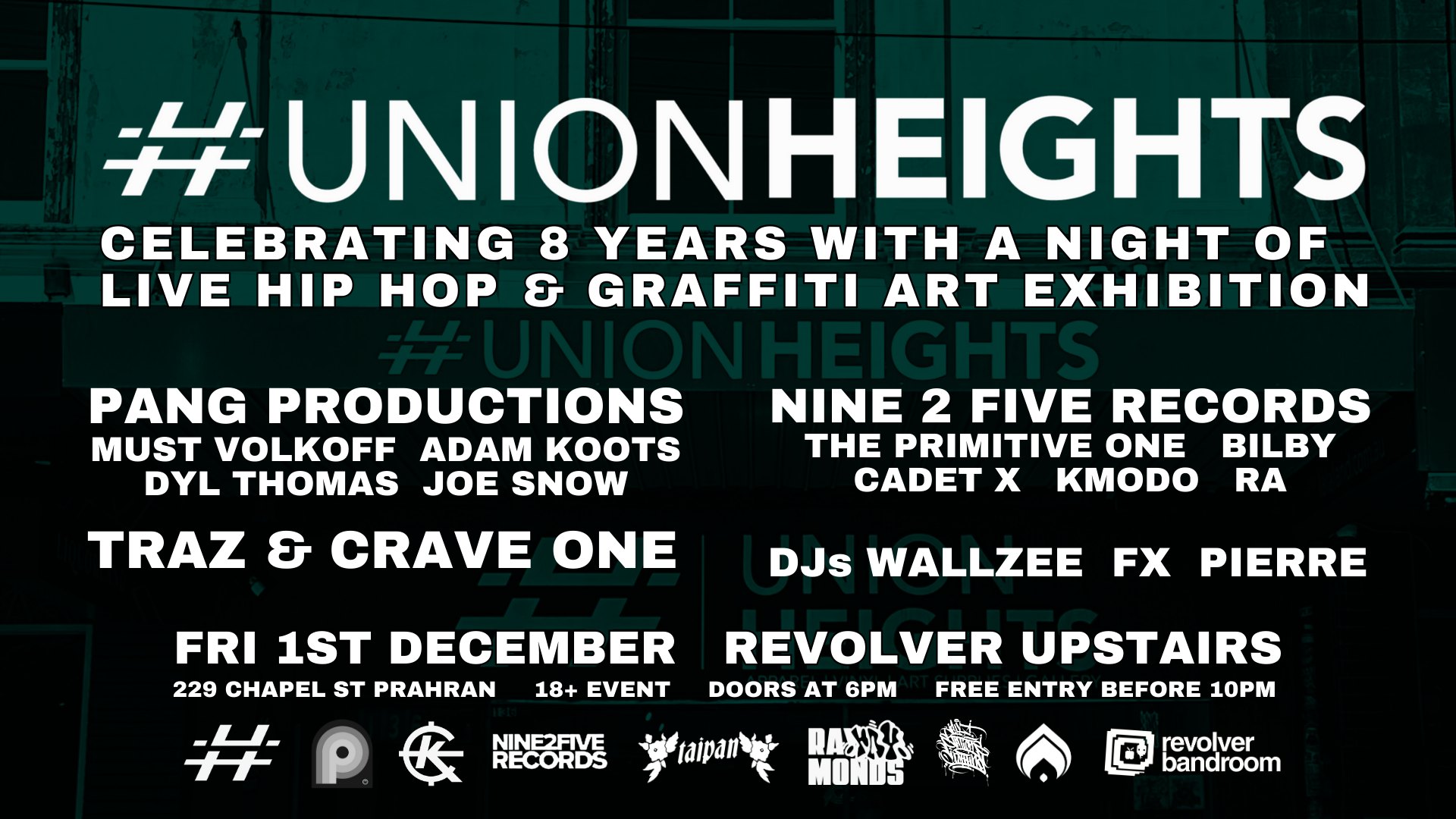 Union Heights - 8 year celebration